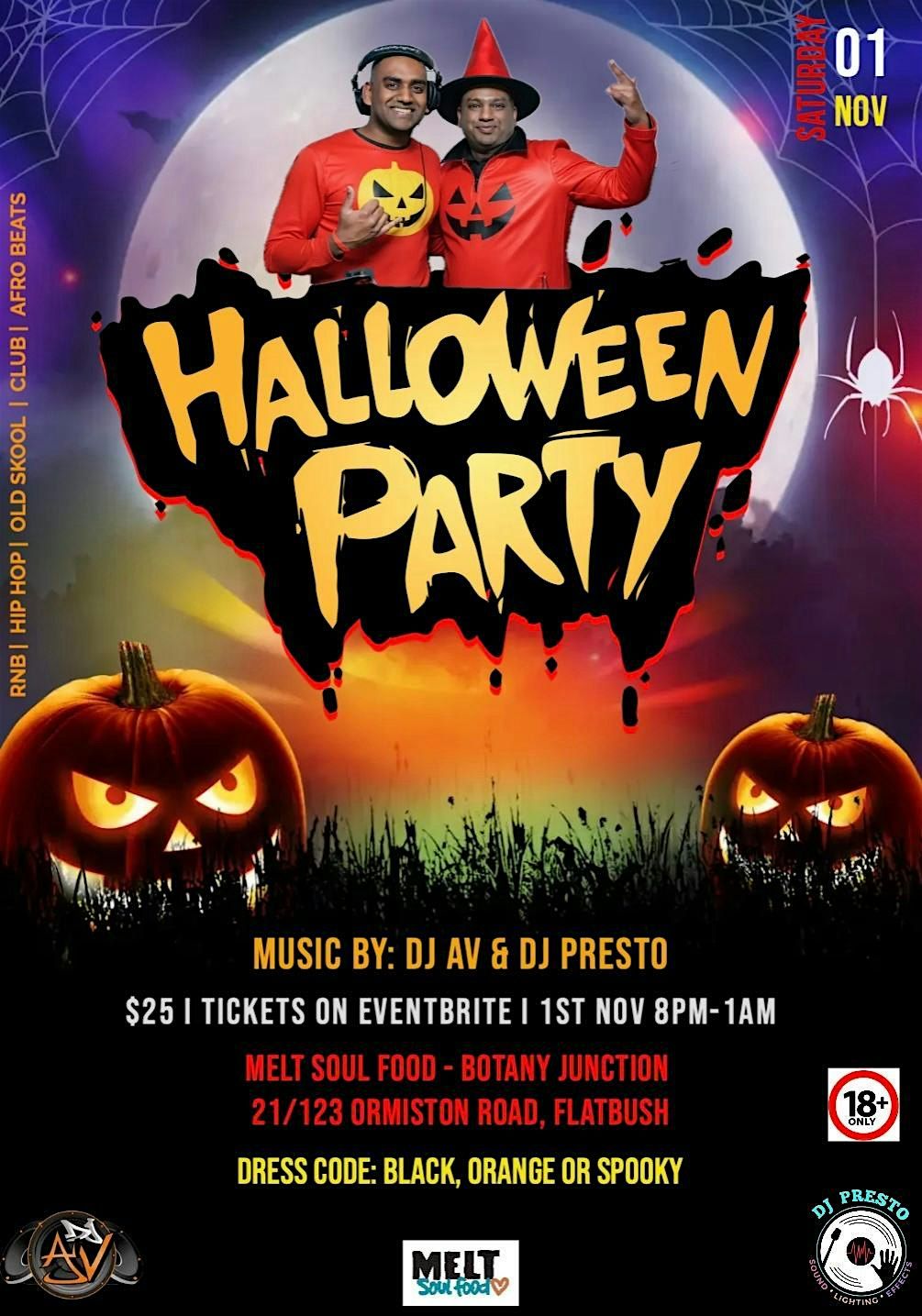 Halloween Party - DJ AV & DJ Presto