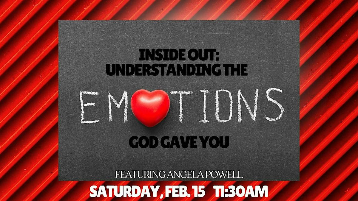 Inside Out: Understanding the Emotions God Gave Us