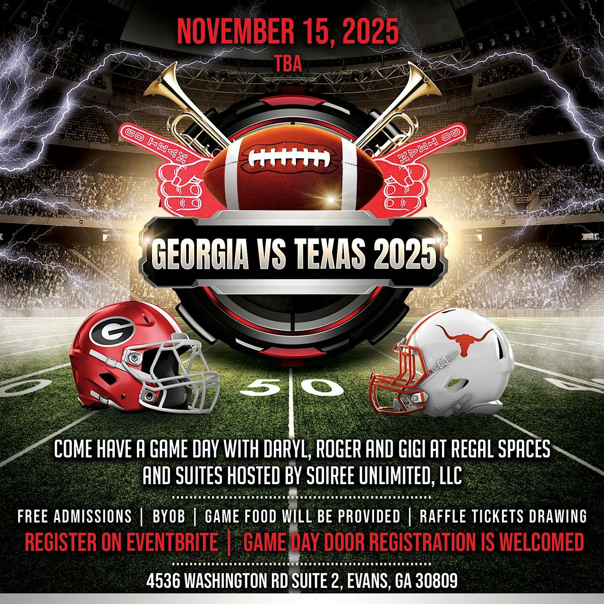 GAME DAY with Regal Suites & Spaces