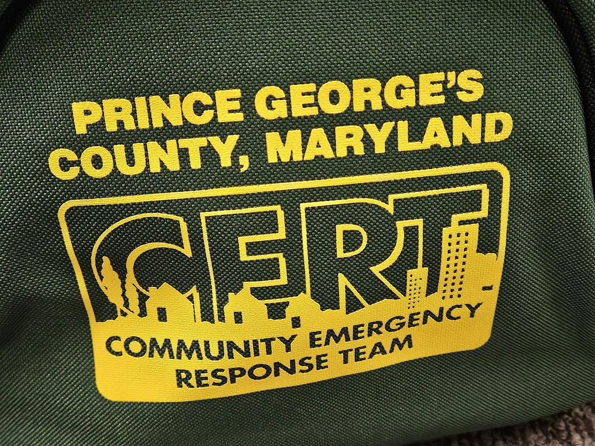 Prince George's County CERT Basic Training (10\/4 - 10\/5)