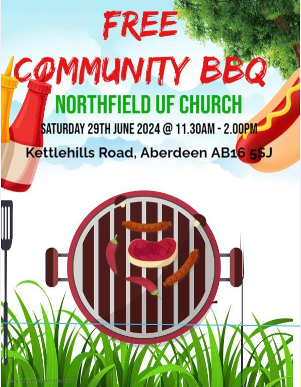 Northfield UF Church - Community BBQ - Free