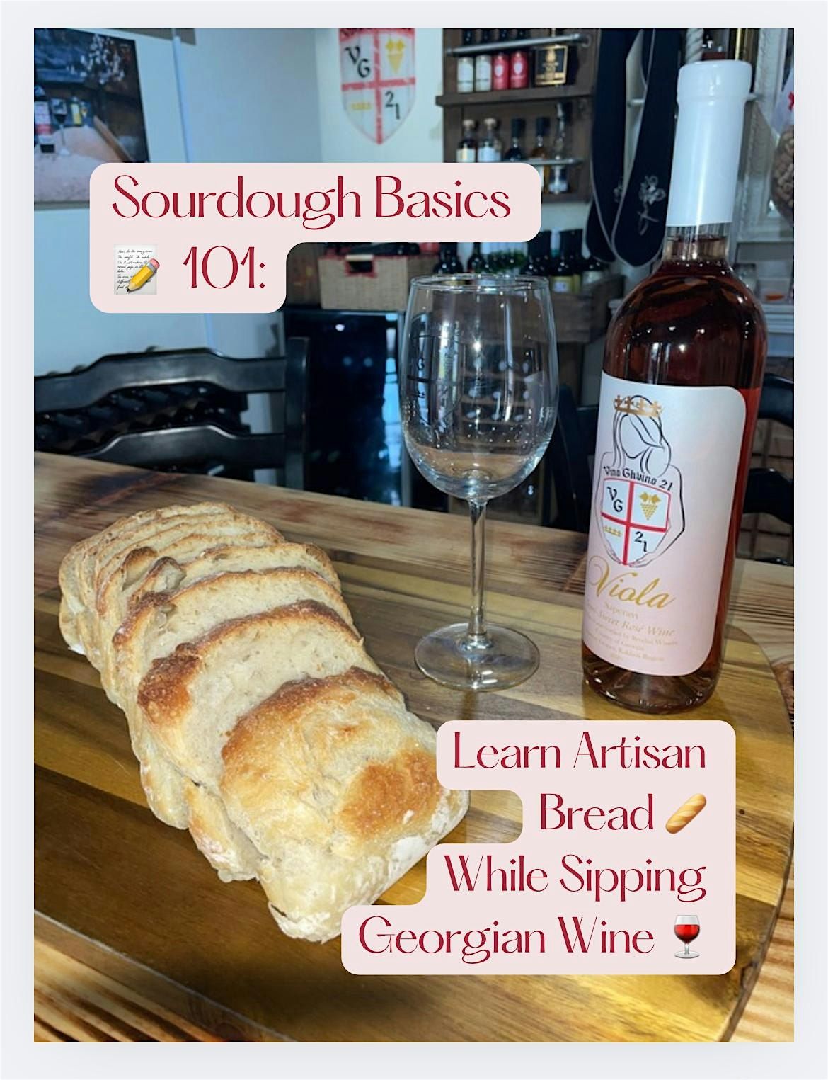 Sourdough & Wine Experience