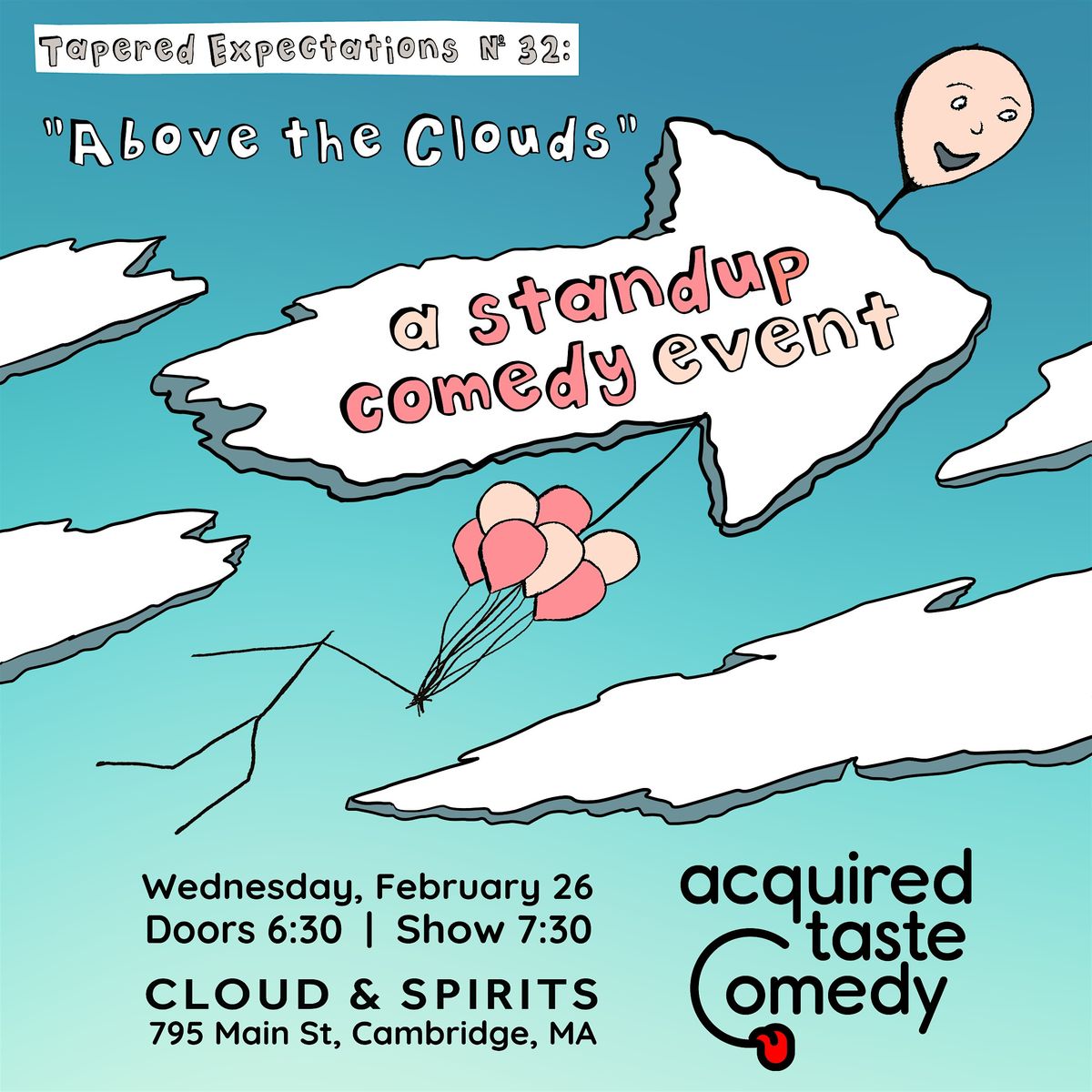 "Above the Clouds" (A Standup Comedy Event)