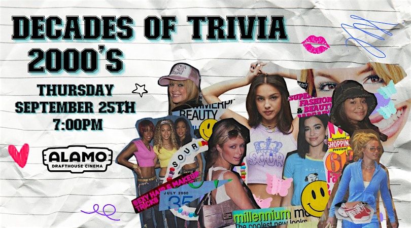 2000's Pop Culture Trivia at Alamo Drafthouse Cinema Charlottesville