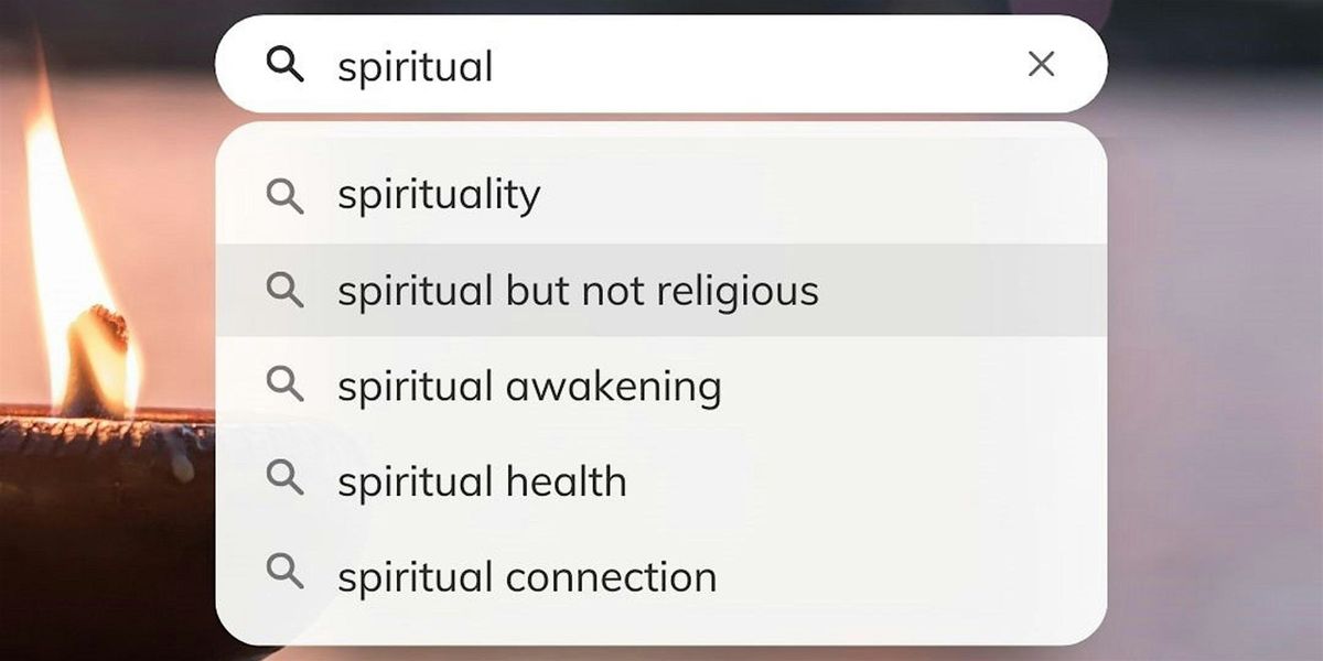 Spiritual But Not Religious? (Free Event)