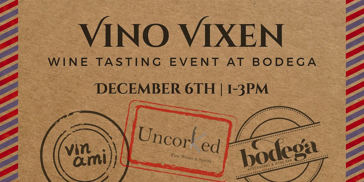 Vino Vixen | Wine Tasting Event