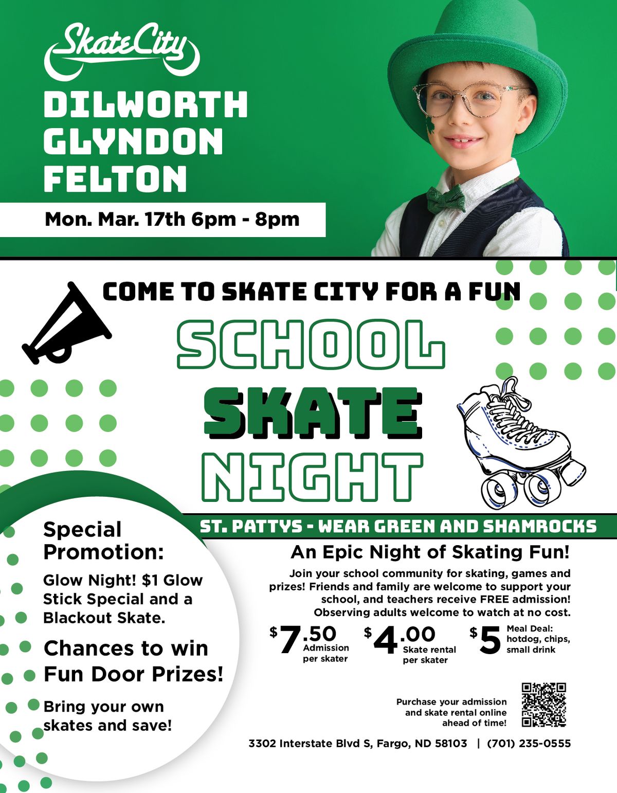 DGF Elementary Skate City Night