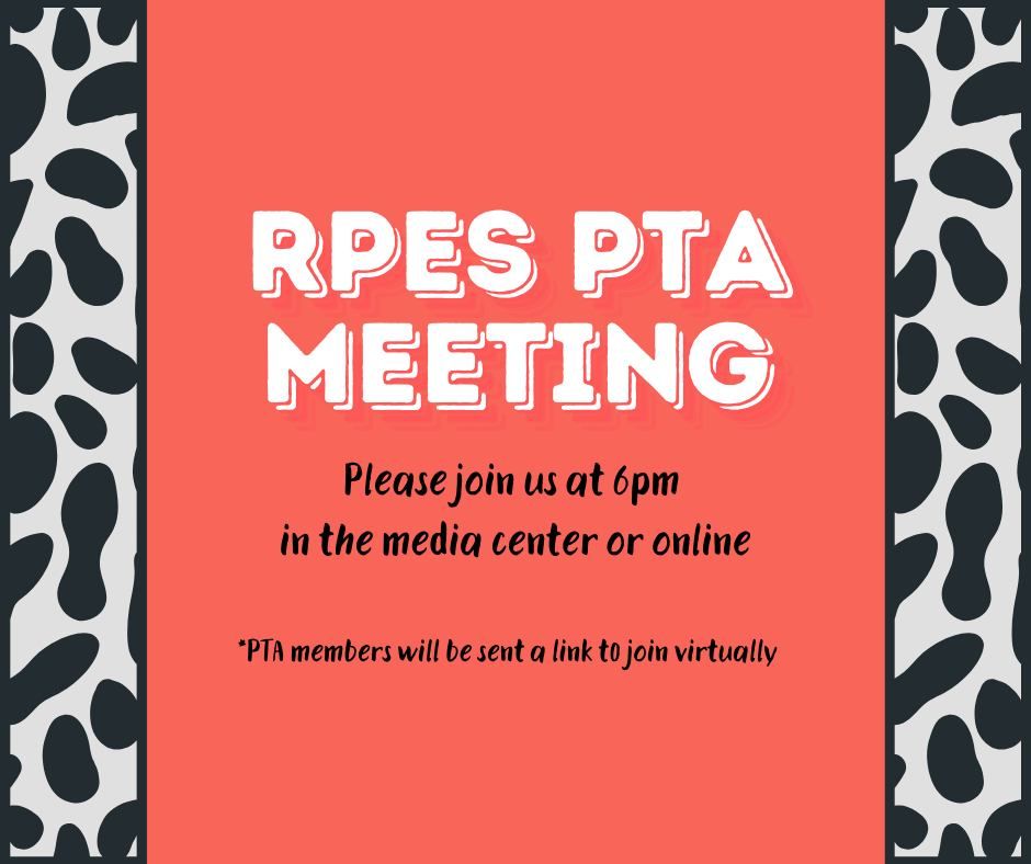 April 2025 PTA Meeting