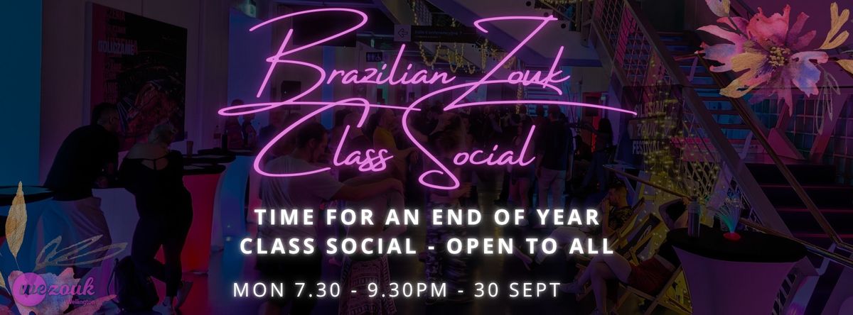 Brazilian Zouk - End of Year Class Social