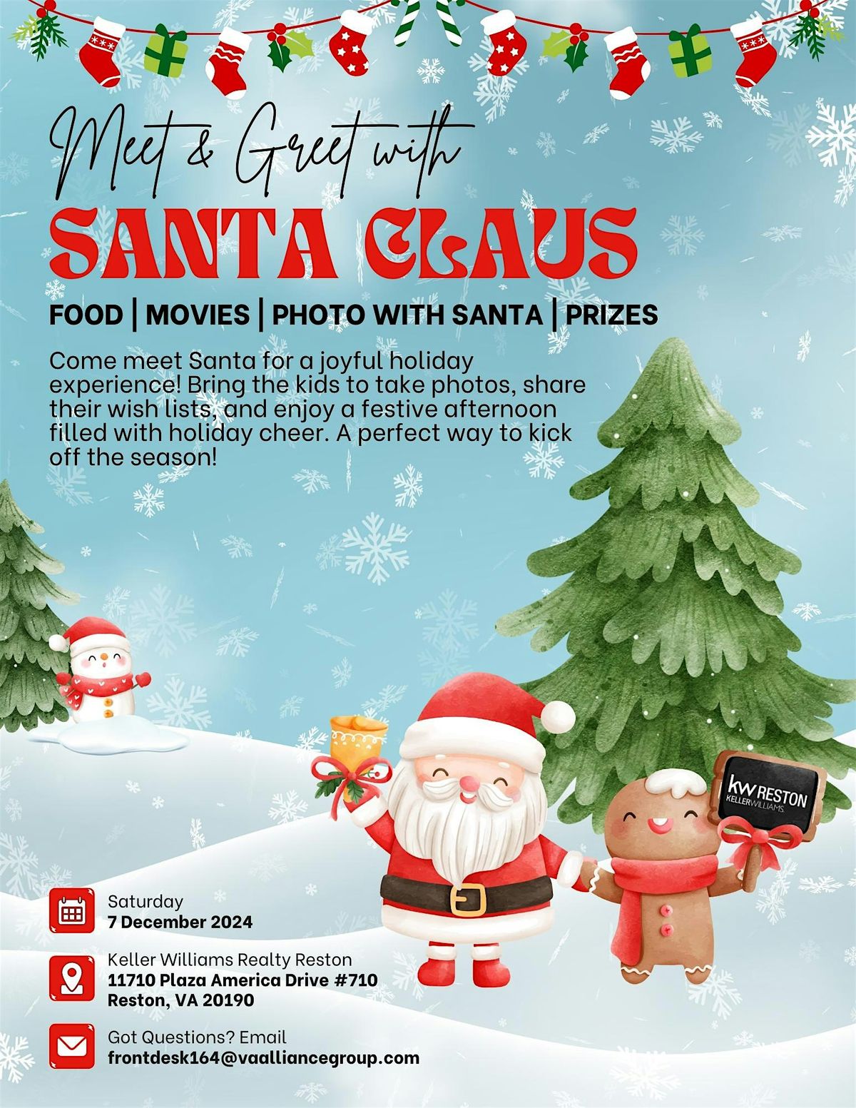 Meet & Greet with Santa!