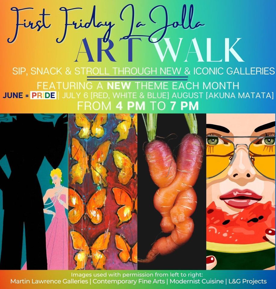 First Friday La Jolla Art Walk