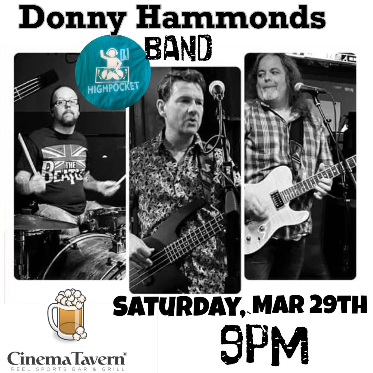 Donny Hammonds Band\ud83e\udd18Live @ The Cinema Tavern