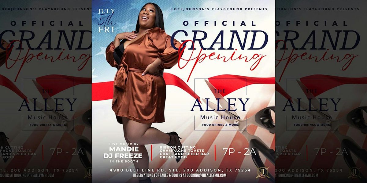 The Alley Music House Grand Opening