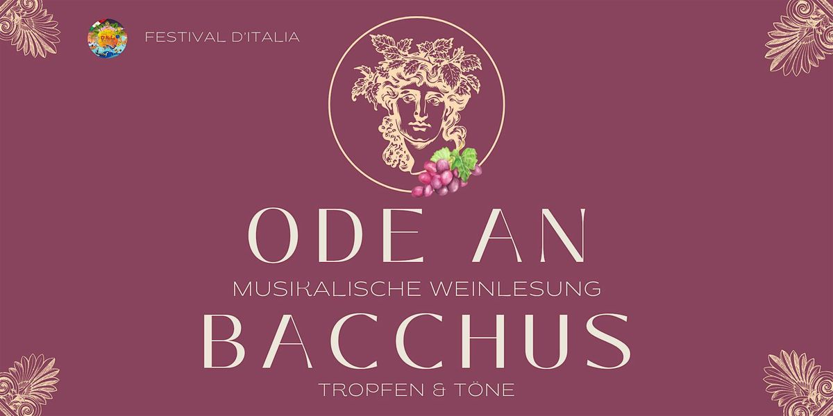 Ode an Bacchus