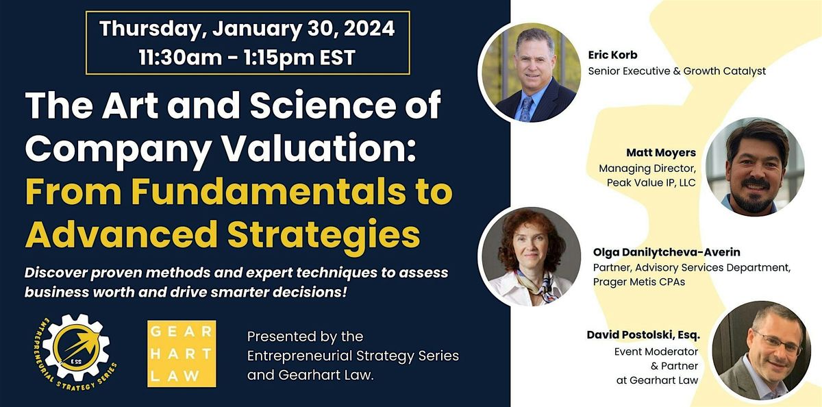 The Art & Science of Company Valuation: Fundamentals to Advanced Strategies