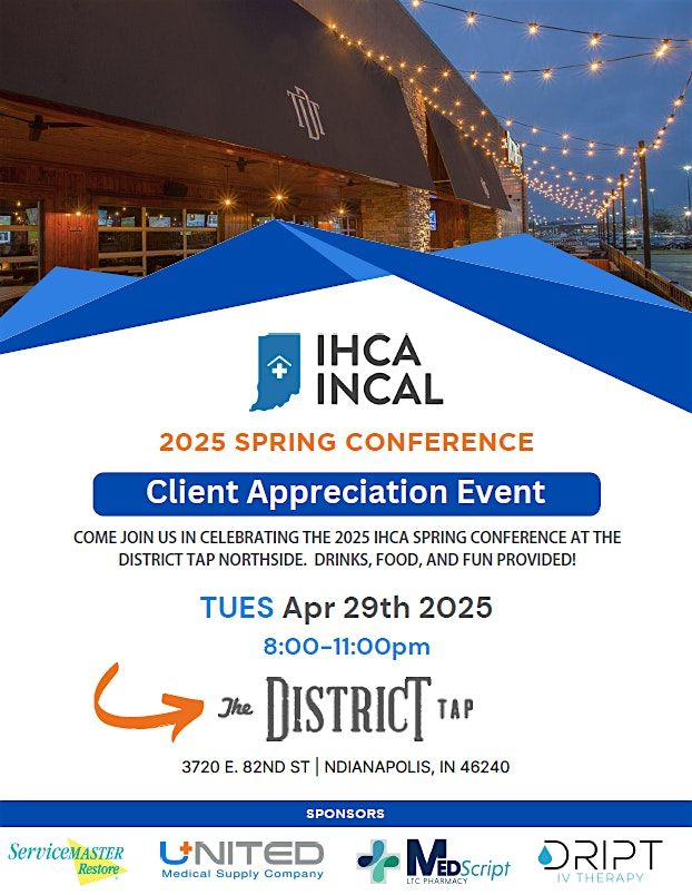 IHCA Spring Conference: Client Appreciation Event