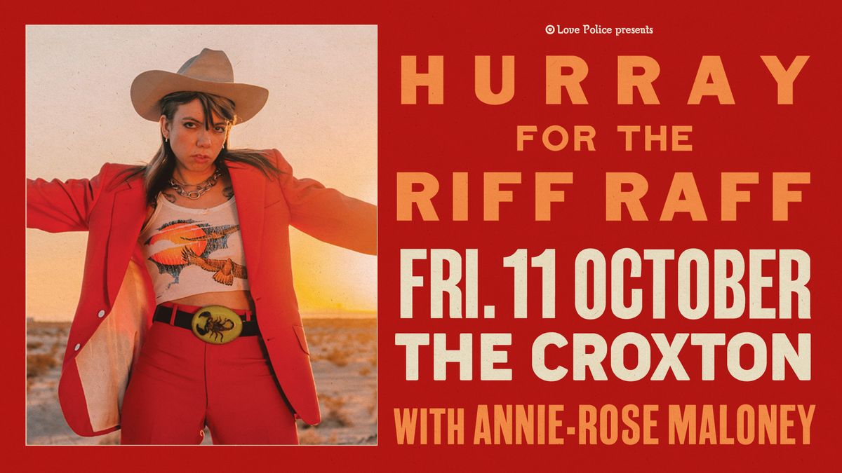 HURRAY FOR THE RIFF RAFF with ANNIE-ROSE MALONEY \/\/ MELBOURNE