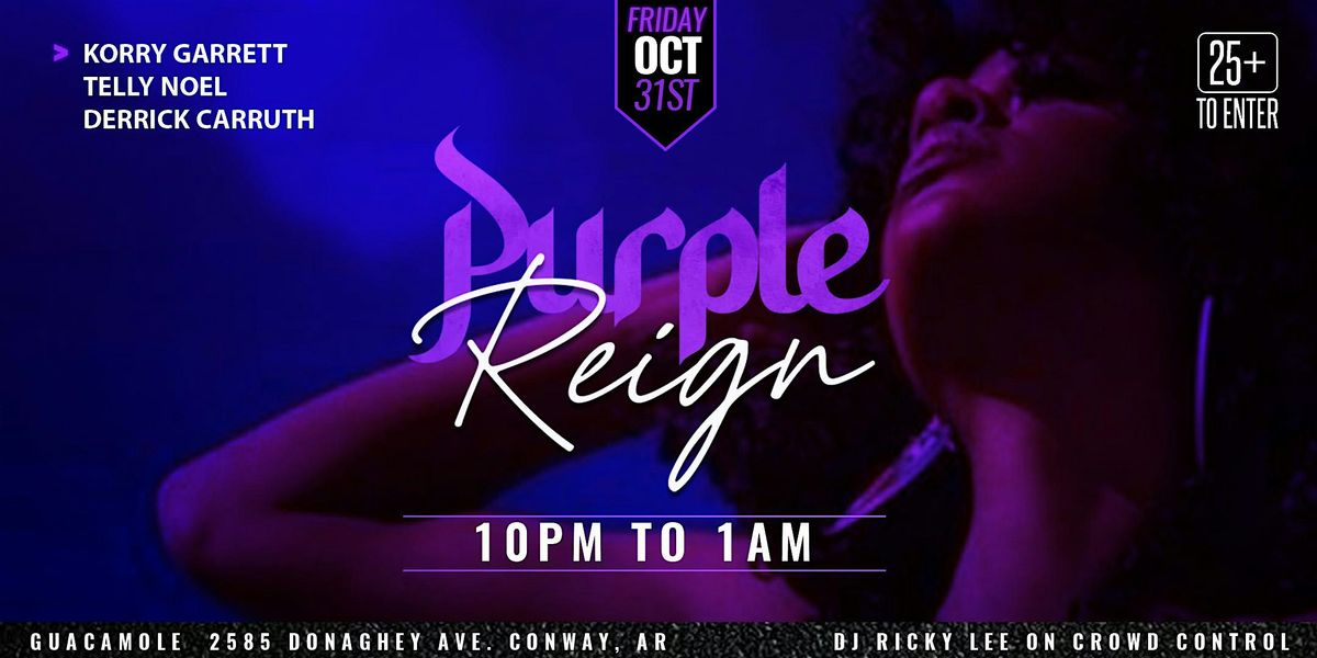 Purple Reign 2025: Growncoming Kickoff