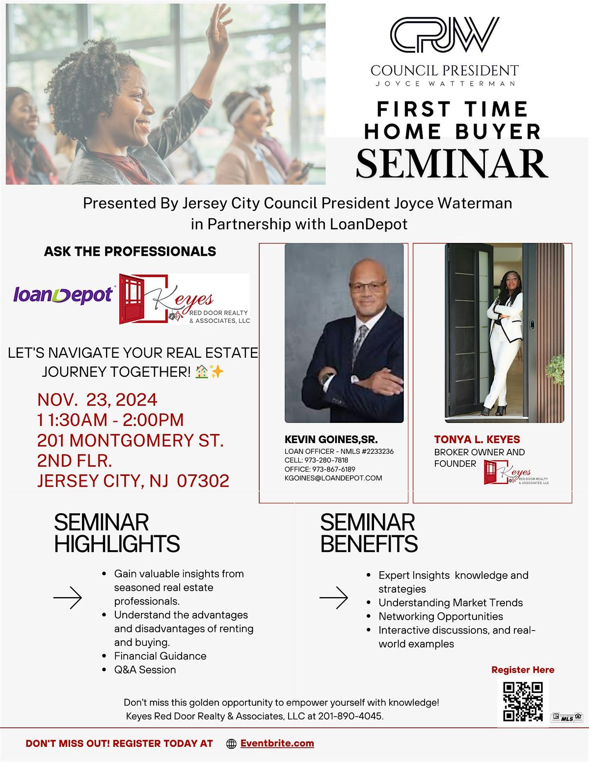 First-Time Homebuyer Seminar Presented by Jersey City Council President