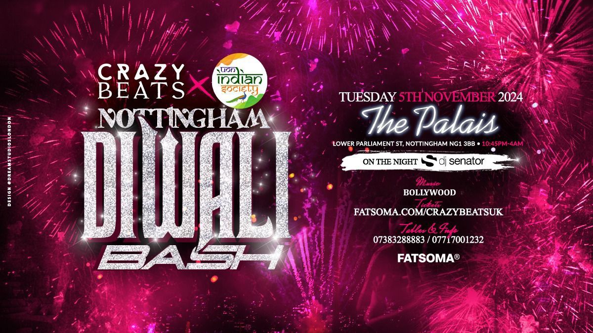 THE DIWALI BOLLYWOOD BASH  | NOTTINGHAM