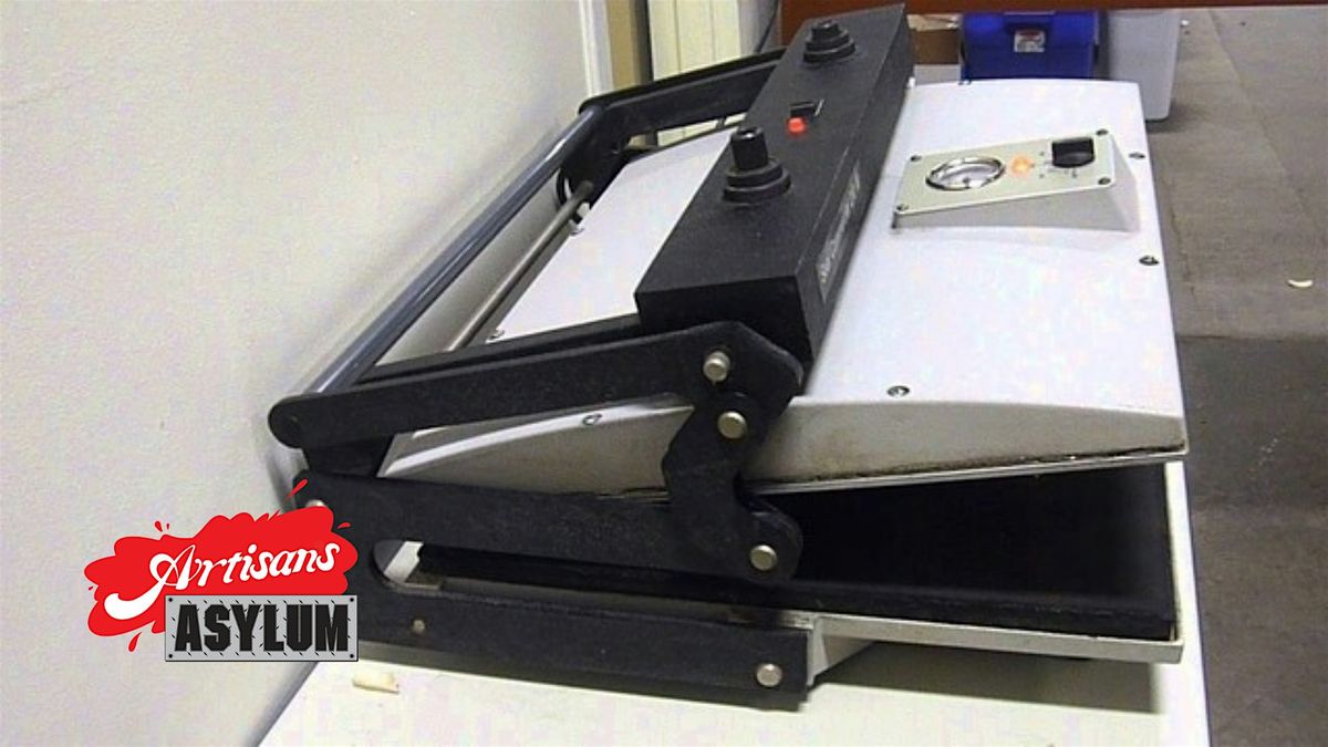 Using the Large-Format Dry-Mount Press