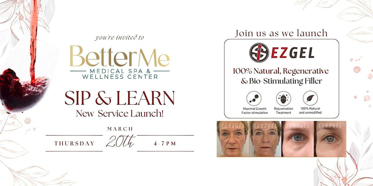 Sip & Learn EZ GEL PRF Launch Event