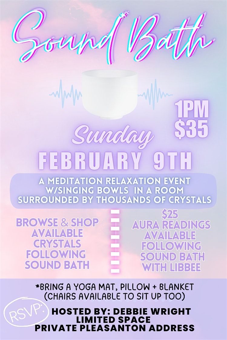 Sound Bath with 1000's of Crystals