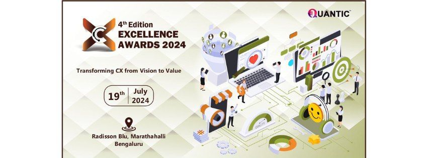 Quantic India 4th Edition CX Excellence Awards 2024-Bengaluru