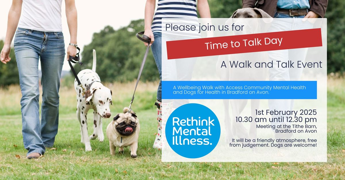 Walk and Talk - Time to Talk Day