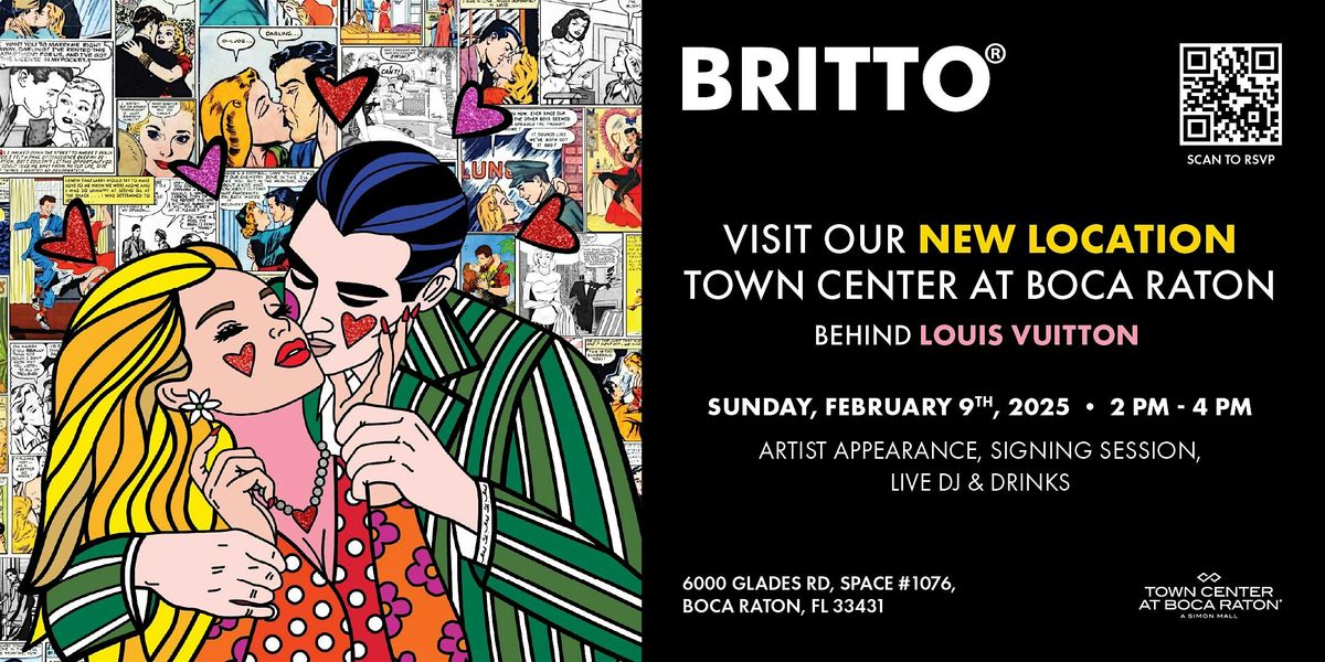 BRITTO TOWN CENTER  AT BOCA RATON SIGNING EVENT