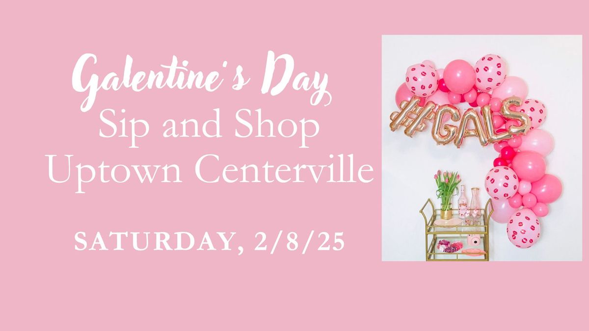 Galentine's Day Sip and Shop