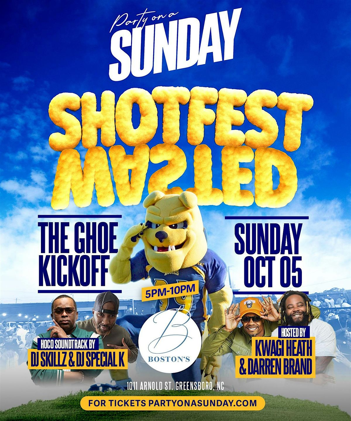 PARTY ON A SUNDAY "The GHOE Kickoff"