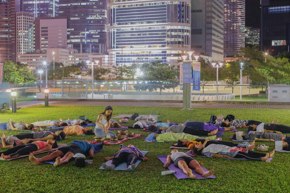 \u2728 New Moon Sound Bath & Tea Sharing in park