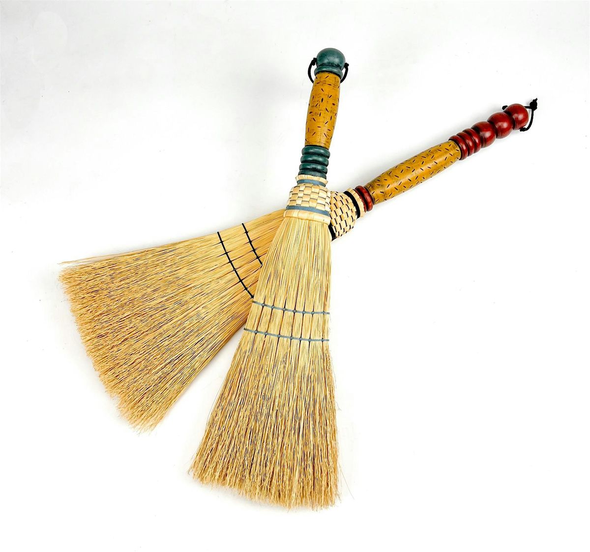 Double Doozie: Woodturning and Broom Making
