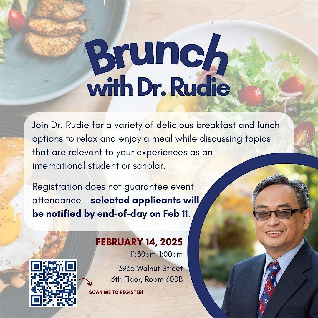 Brunch with Dr. Rudie - 2\/14\/2025