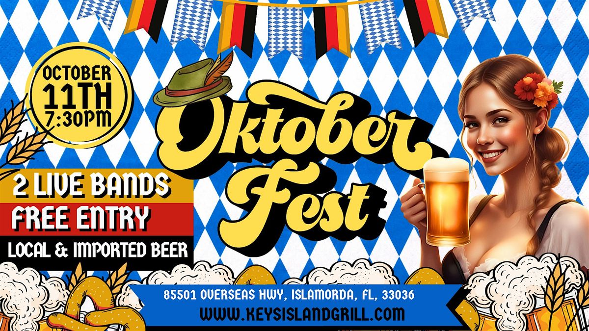 OKTOBERFEST IN THE KEYS  AT ISLAND GRILL