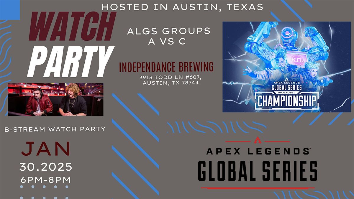 Apex Legends ALGS Watch Party