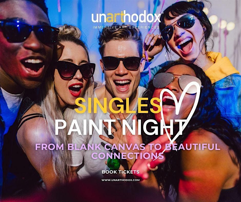 Singles Paint Night - From Blank Canvas to Beautiful Connections