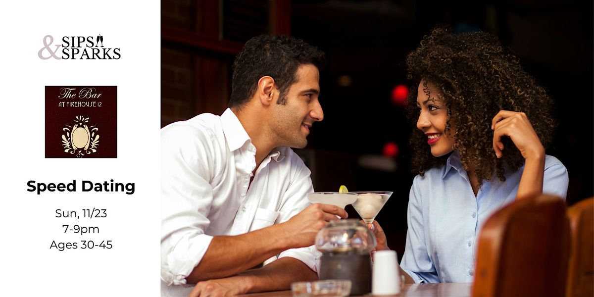 Speed Dating Ages 30-45 in New Haven, CT at The Bar at Firehouse 12