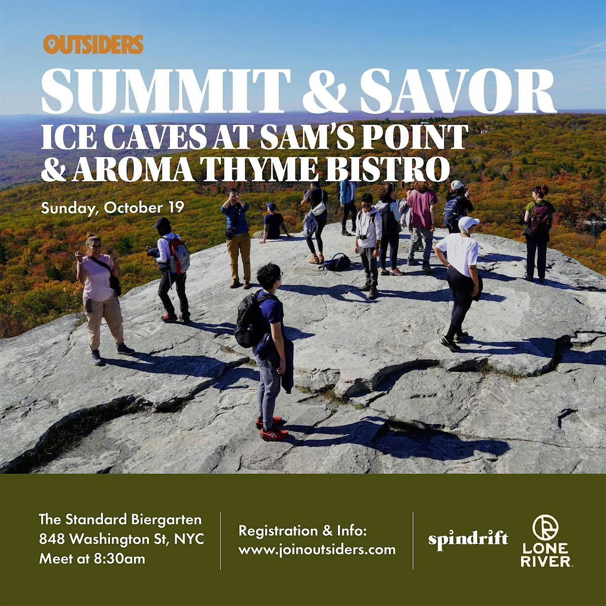 Summit & Savor: Ice Caves at Sam's Point + Aroma Thyme Bistro