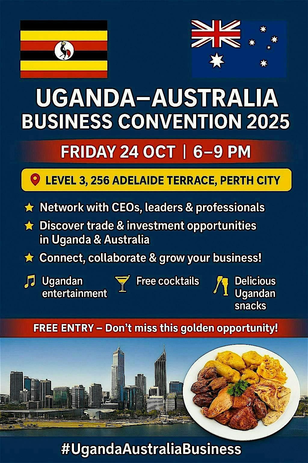 Uganda - Australia Business and Investment Convention -Perth2025