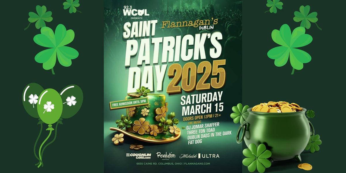 Celebrate St. Pat's w\/ The Dads at Flannagan's Dublin