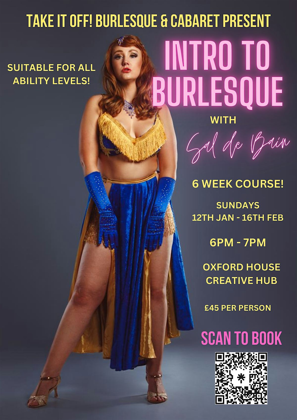 Introduction To Burlesque 6 Week Course