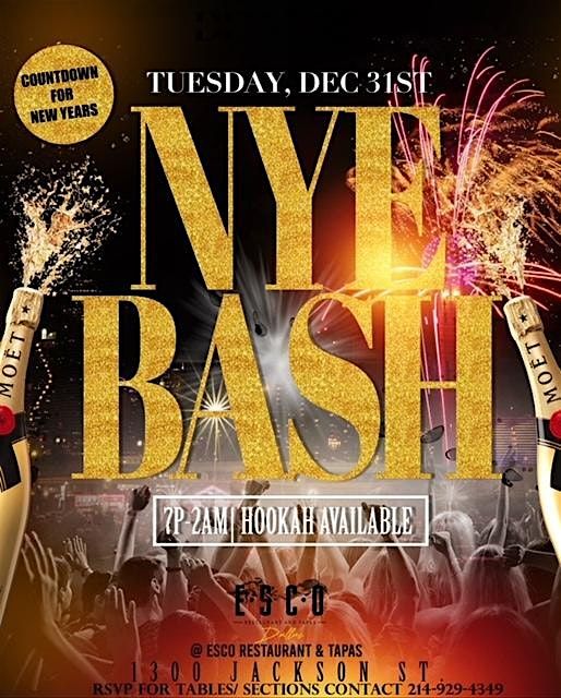 New Year's  Eve Bash at ESCO