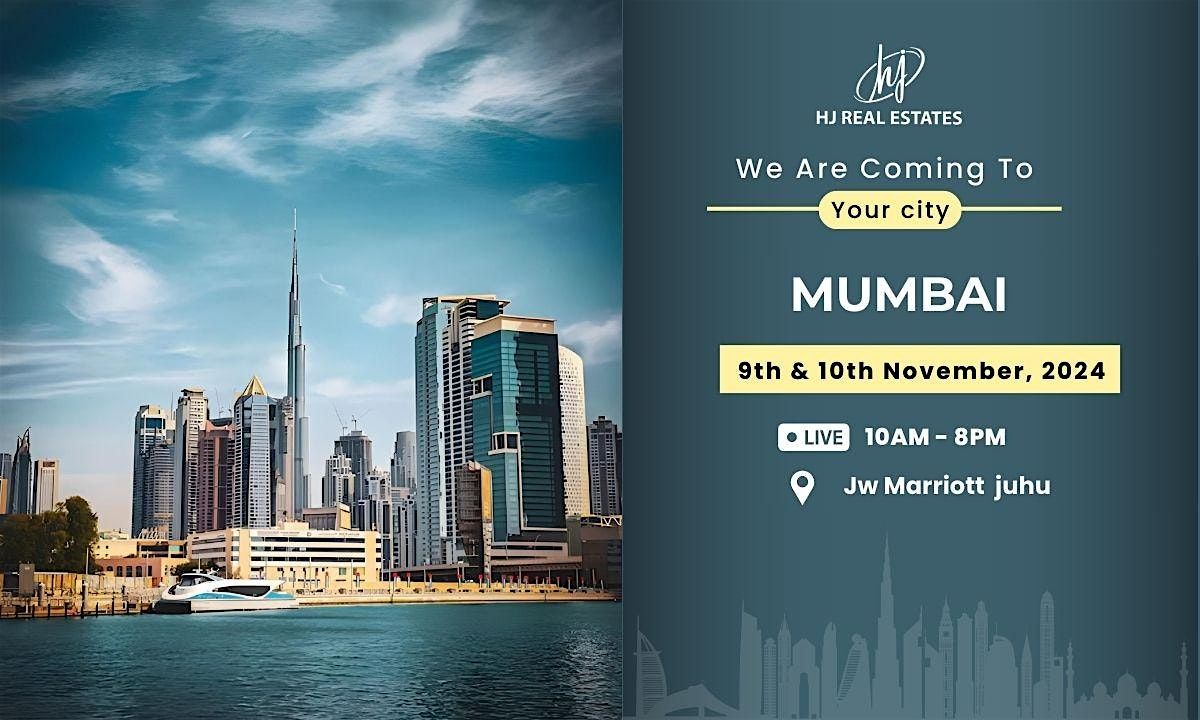 Upcoming Dubai Real Estate Expo in Mumbai