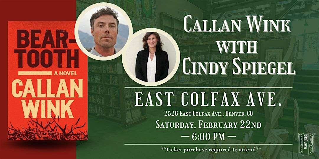 Callan Wink and Cindy Spiegel Live at Tattered Cover Colfax