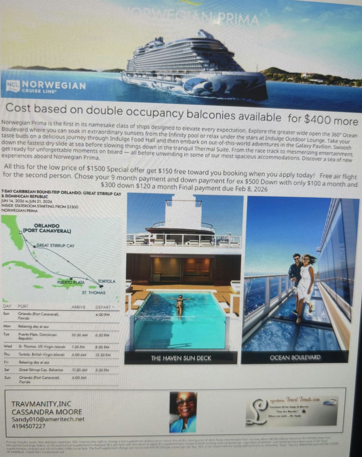 Cruise  With CassLav