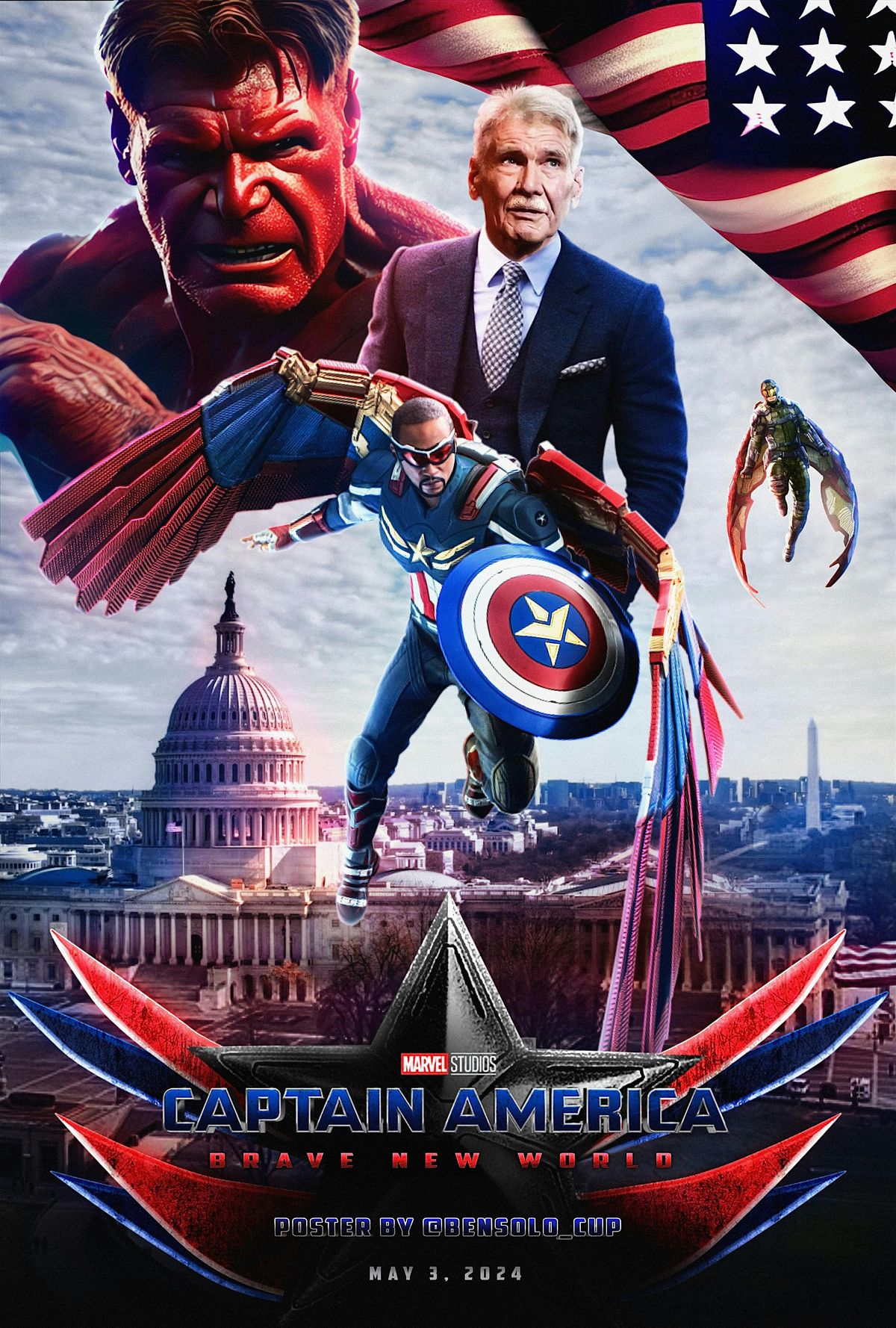 Major Homes at the Movies- Captain America- A Brave New World