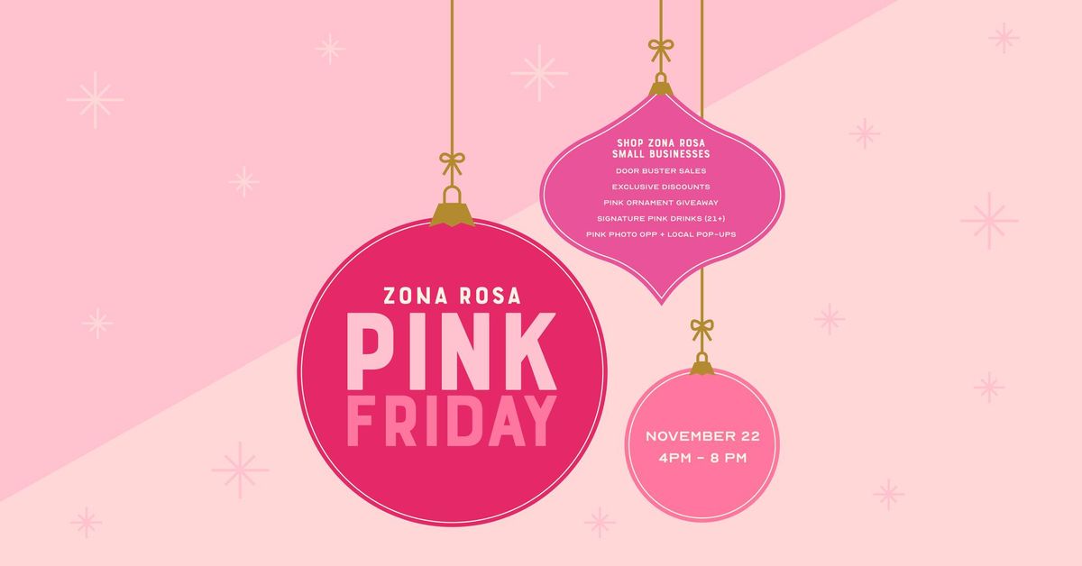 Pink Friday Shop Crawl