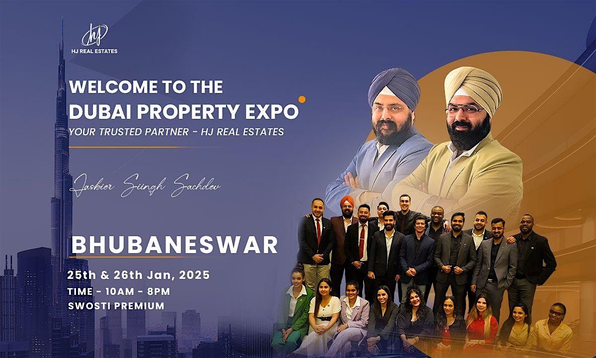 Upcoming Dubai Real Estate Expo in Bhubaneswar BooK Your Ticket Free